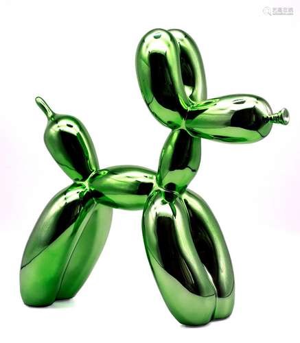 JEFF KOONS (1955, York) [U.S.A.] "Balloon dog (green)&q...