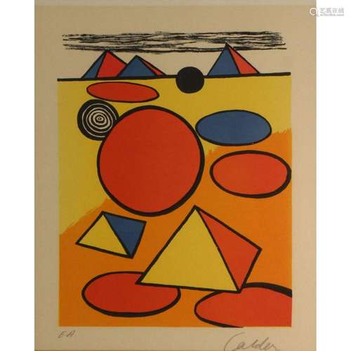 ALEXANDER CALDER (AMERICAN, 1898-1976).