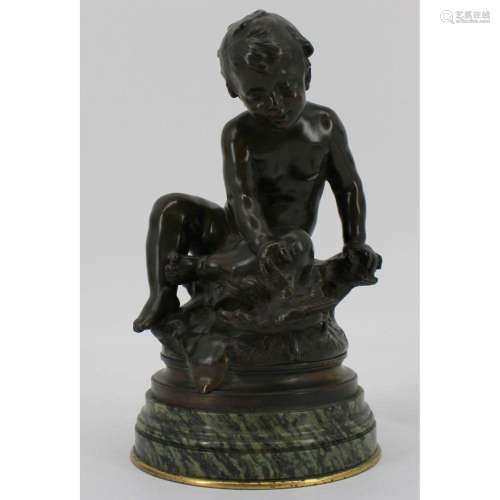 Auguste Moreau (FR 1826 - 1897) Bronze Sculpture