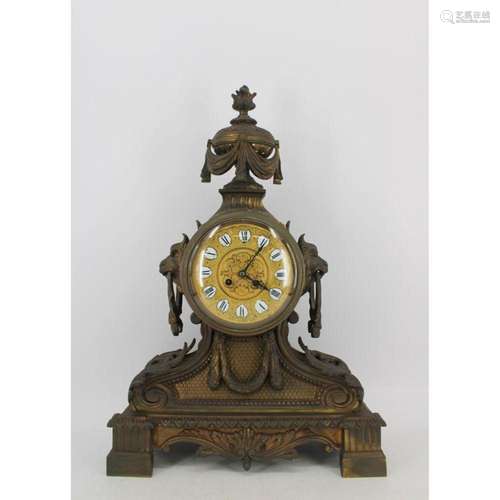 Antique Large & Finest Quality French Bronze Clock