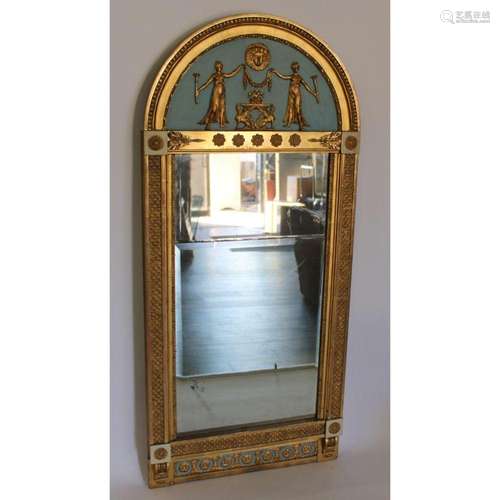 18 / 19th Century Swedish Neoclassical Mirror