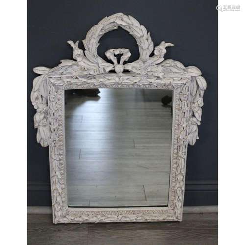 Vintage And Finely Carved Mirror