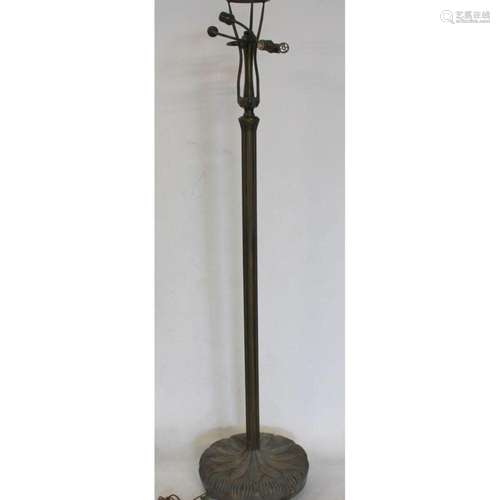 Possibly Tiffany Studios Patinated Bronze Standing