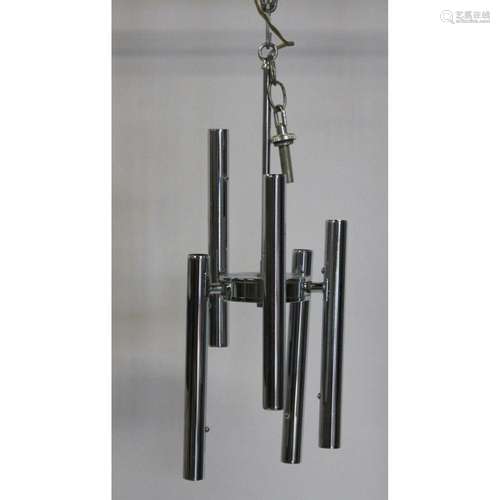 A Sciolari 10 Light Chrome Hanging Light Fixture