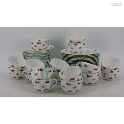 Lot Of Shelley "Rosebud" Porcelain