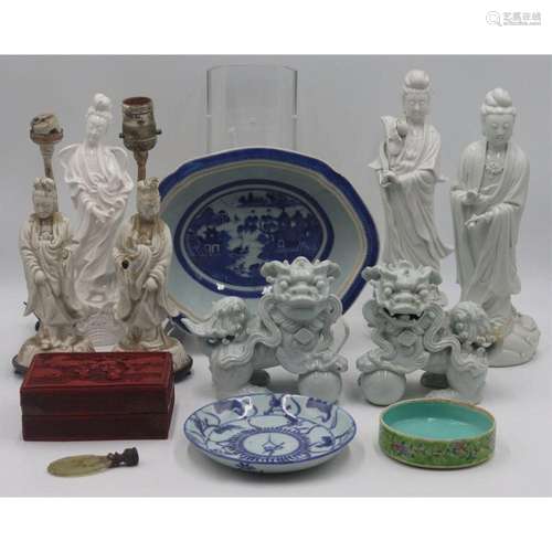 Grouping of Asian Porcelains.