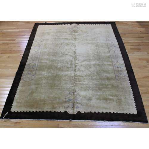 Antique & Finely Hand Woven Chinese Style Carpet