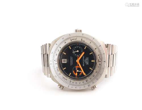 HEUER Calculator Ref 110.633 Vers 1970 Montre bracelet pour ...