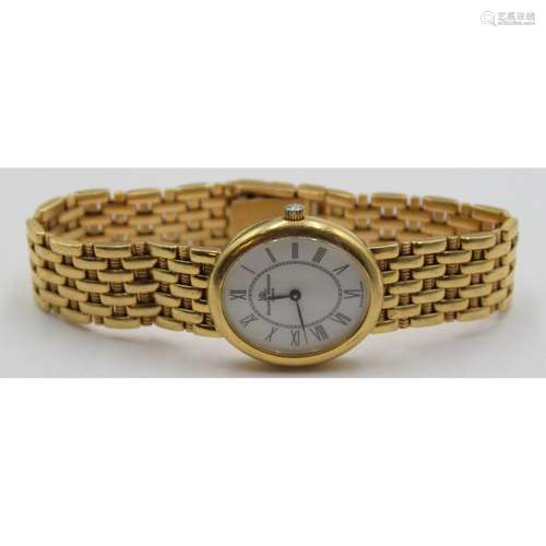 JEWELRY. Lady's Baume & Mercier 18kt Gold Watch.