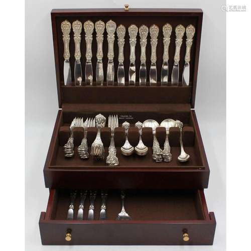 STERLING. Reed & Barton Francis I Flatware Service