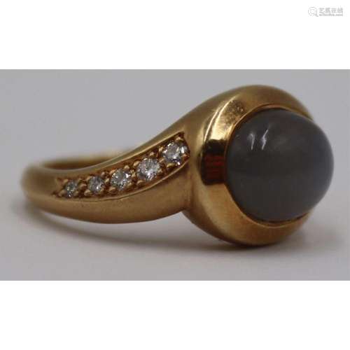 JEWELRY. Angela Cummings 18kt Gold, Colored Gem,