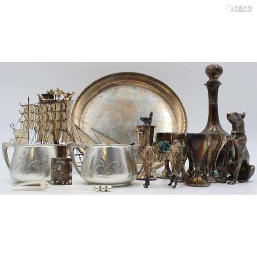 STERLING. Assorted Grouping Of Sterling Hollowware