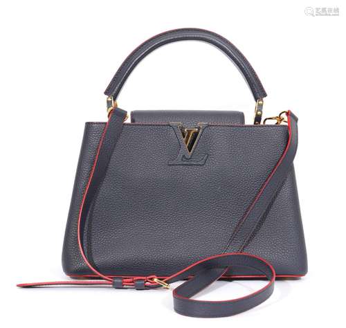 Louis Vuitton Modèle Capucine MM 2013, en cuir Taurillon gra...