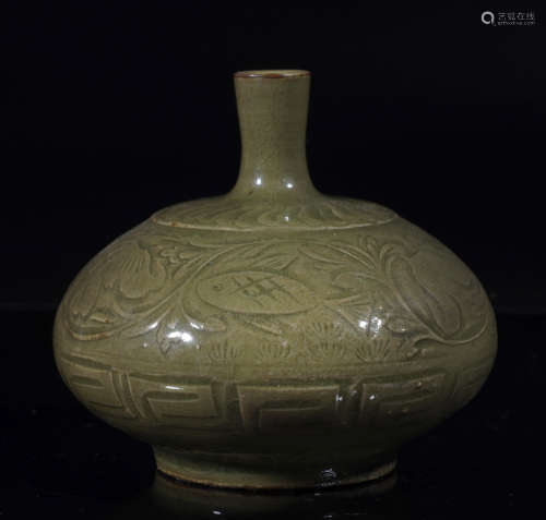 Yaozhou Ware Drop Vase