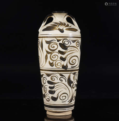 Cizhou Ware Handles Vase