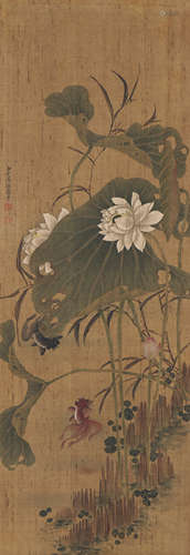 Chinese Flower Painting by Yun Shouping