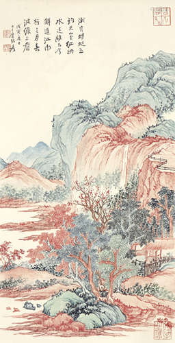 Chinese Landscape Painting by Zhang Daqian