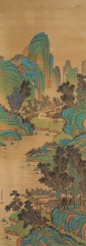 Chinese Landscape Painting by Xu Yang