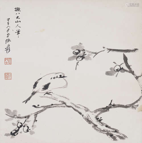 Chinese Bird-and-Flower Painting by Zhang Daqian