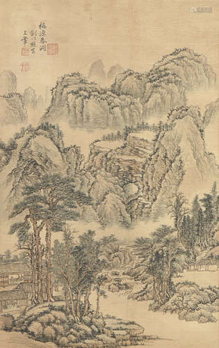 Chinese Landscape Painting by Wang Hui