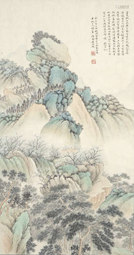 Chinese Landscape Painting by Wu Hufan