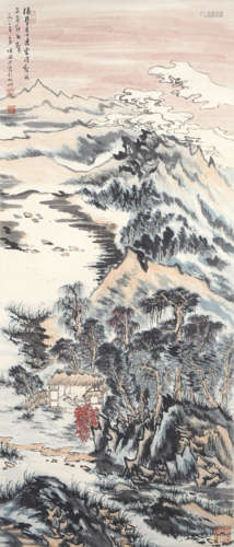 Chinese Landscape Painting by Lu Yanshao