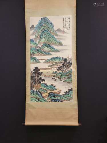 吴湖帆 山水画