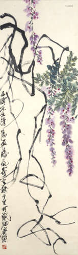 Chinese Flower Painting by Qi Baishi