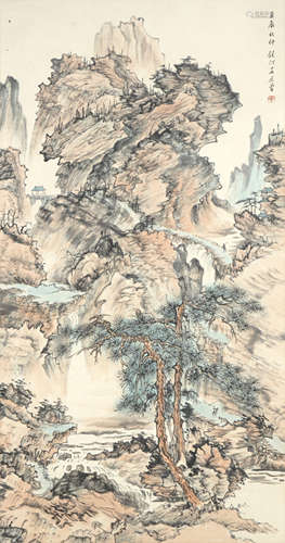 Chinese Landscape Painting by Wu Jingting