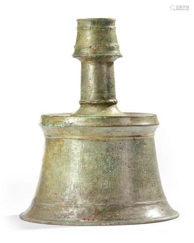 A BRONZE CANDLESTICK, ANATOLIA, 12TH-13TH CENTURY