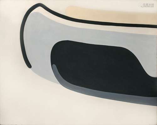 ¤ Robert MANGOLD (Né en 1937) LIGHT PANEL - 1963 Huile sur t...