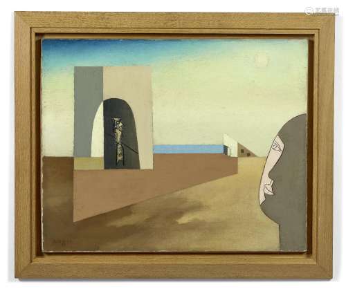 Léopold SURVAGE 1879 - 1968 Le regard - 1929 Huile sur toile