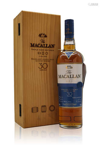 Macallan Fine Oak Triple Cask-30年 三桶 蓝腰带