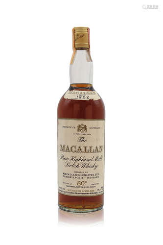 Macallan Pure Highland Malt 1962-80 Proof%