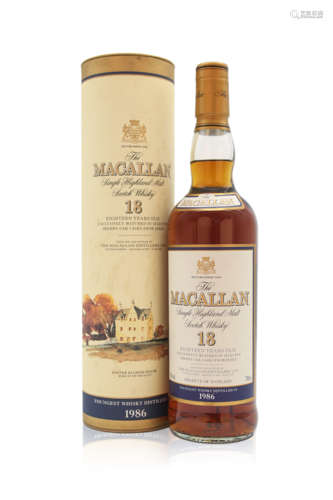 Macallan Vintage 1986 -18年