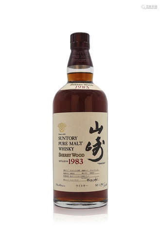 山崎 Yamazaki Sherry Wood 1983 雪莉桶