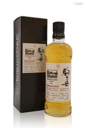 驹之岳 Komagatake Single Cask-2017 Barshow