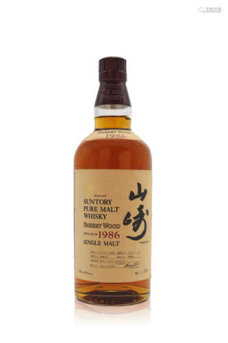 山崎 Yamazaki Sherry Wood 1986 雪莉桶