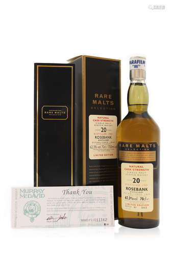 Rosebank 1981- 20年 Rare Malts