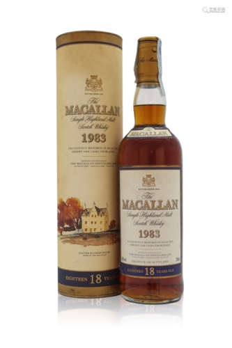 Macallan Vintage 1983 -18年