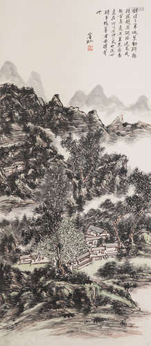 Chinese Landscape Painting by Huang Binhong