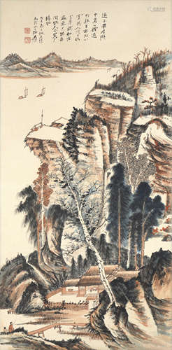 Chinese Landscape Painting by Zhang Daqian