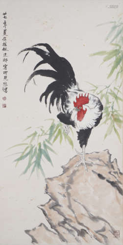 The Rooster，by Xu Beihong