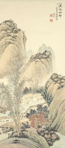 Chinese Landscape Painting by Wu Hufan