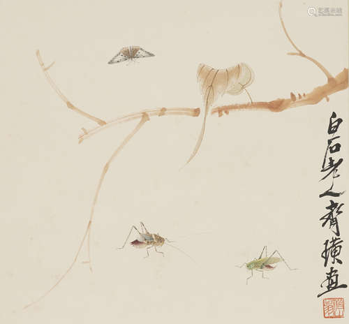 The Insect，by Qi Baishi