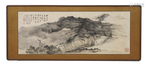 Chinese Landscape Painting by Zhang Daqian