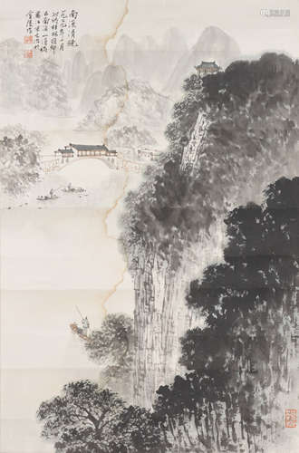 Chinese Landscape Painting by Song Wenzhi