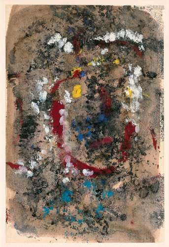 Mark TOBEY 1890 - 1976 SANS TITRE - 1969 Tempera sur papier