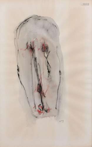 Henri MICHAUX (1899 - 1984) SANS TITRE - 1975 Aquarelle sur ...