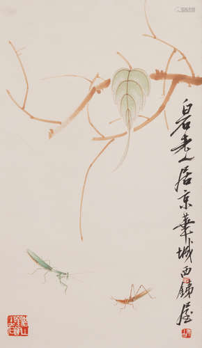 The Insect，by Qi Baishi